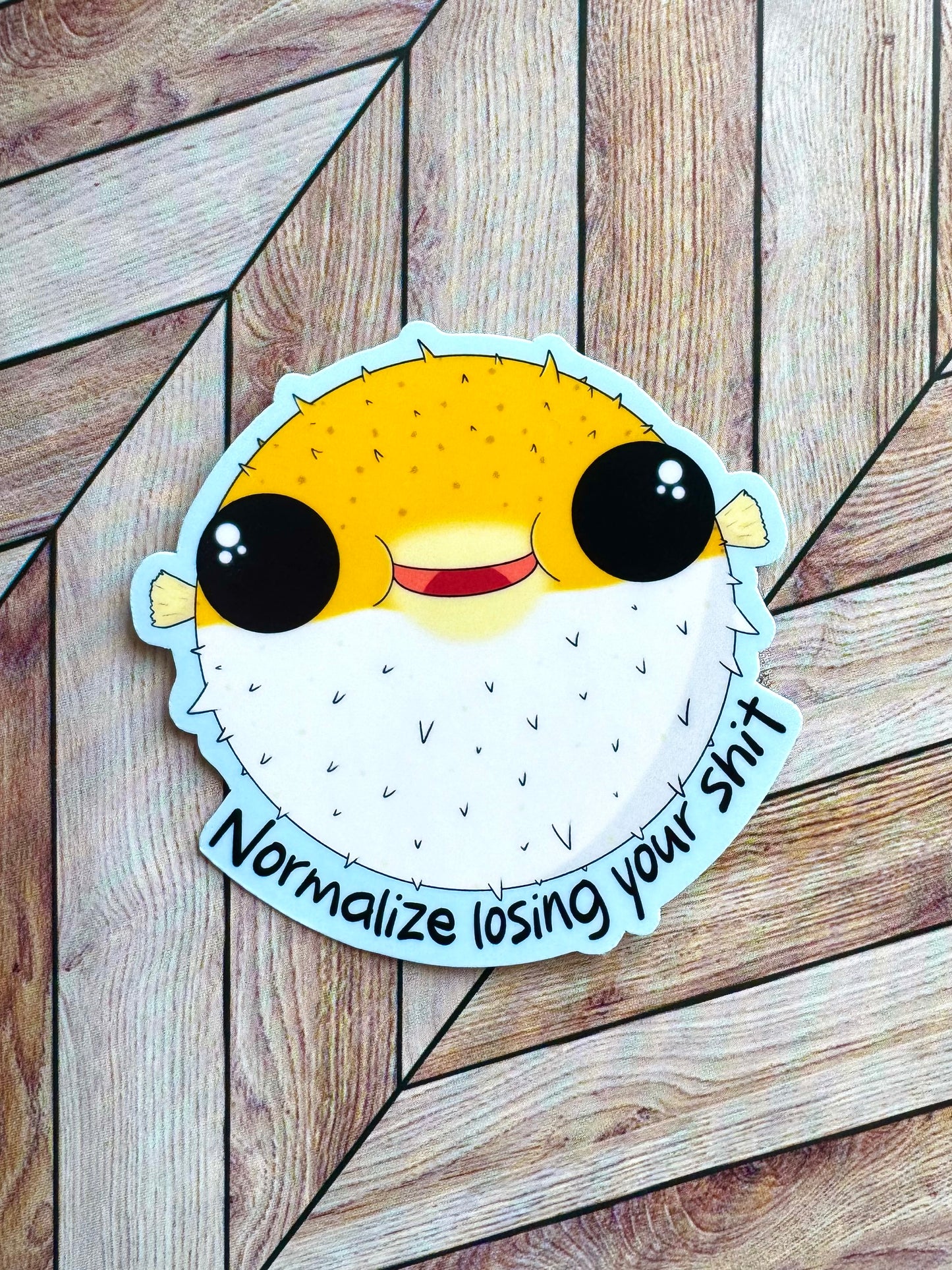Pufferfish sticker