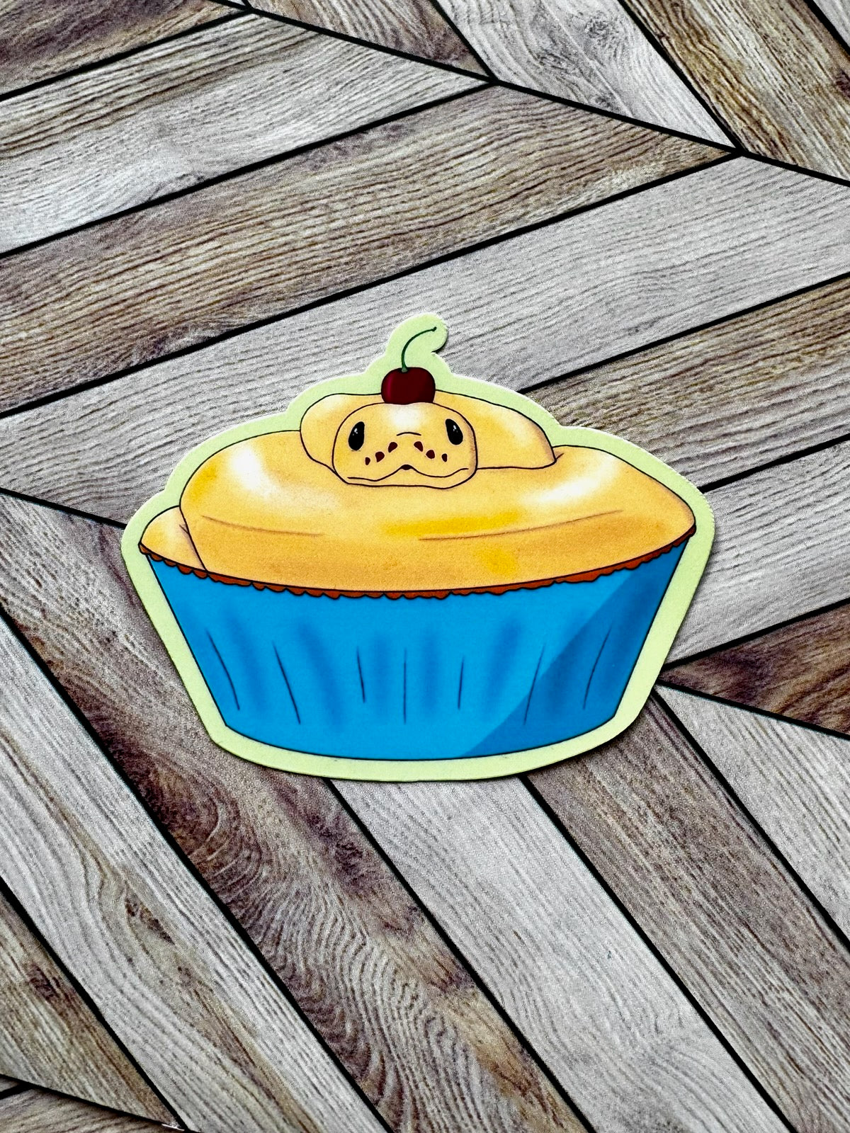 Ball Pie-thon Sticker