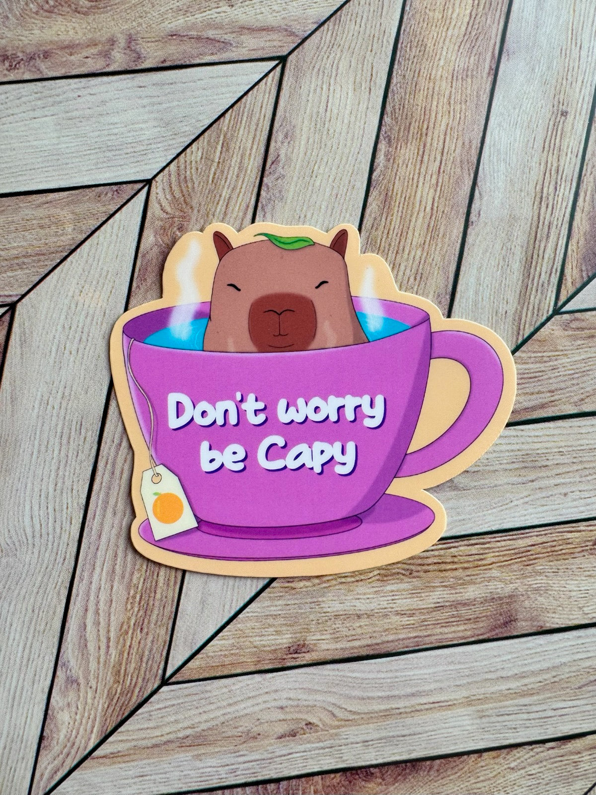 Be Capy-bara Sticker