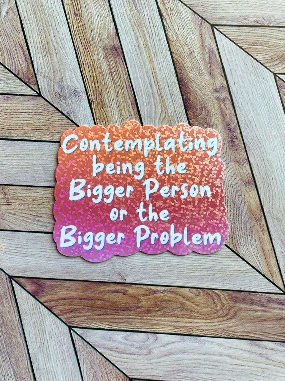 Bigger Problem Sticker