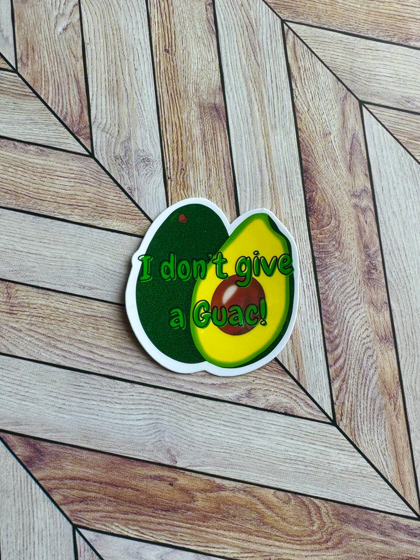 Mini Don’t Give a Guac Sticker