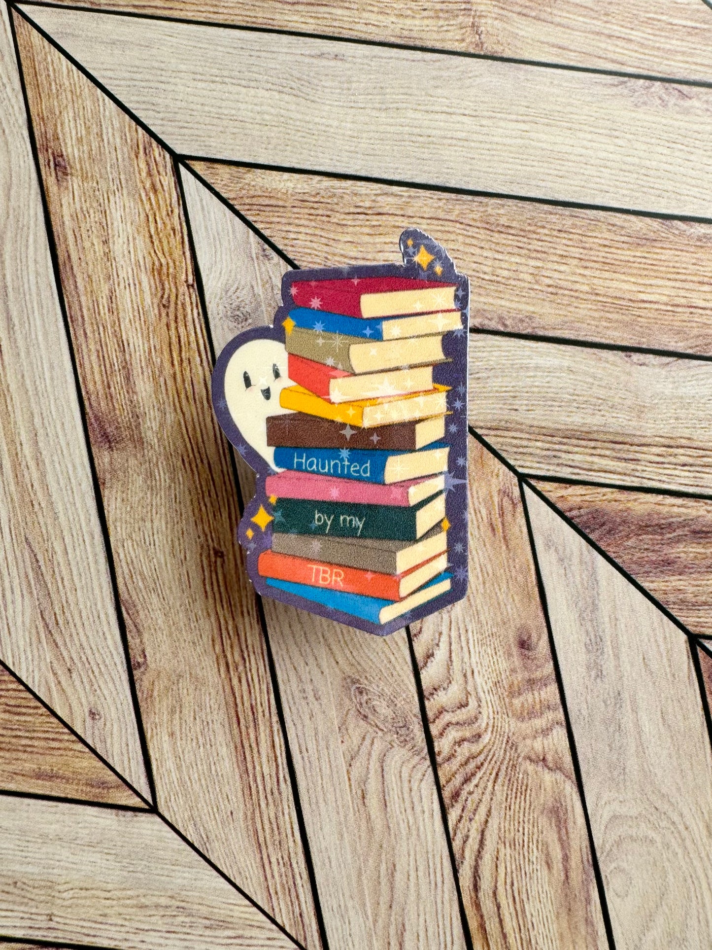 Mini Haunted by my TBR Sticker