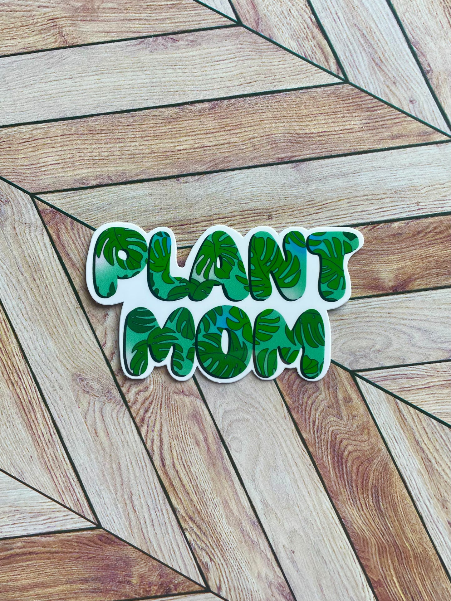 Plant Mom Sticker