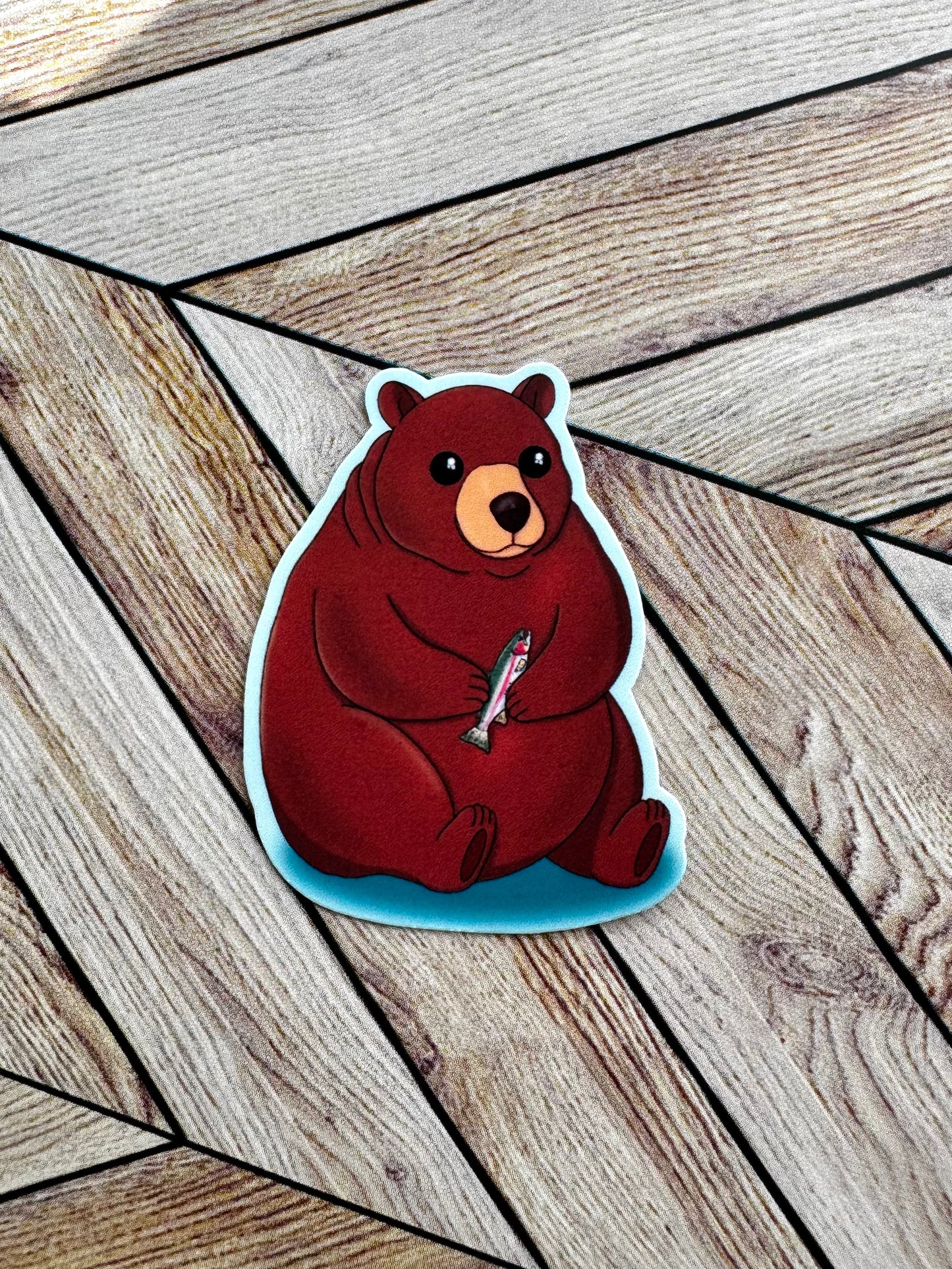 Fat Bear Sticker