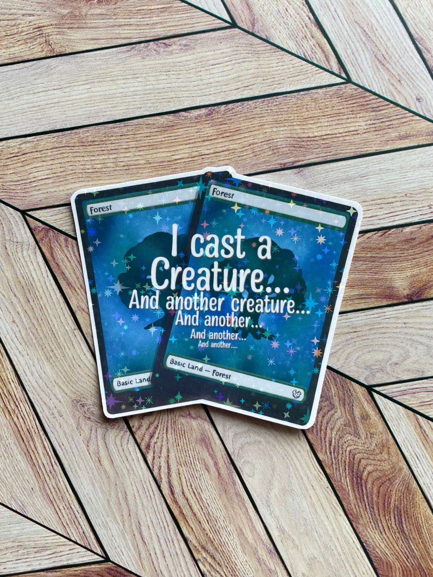 MTG Green Mana Sticker