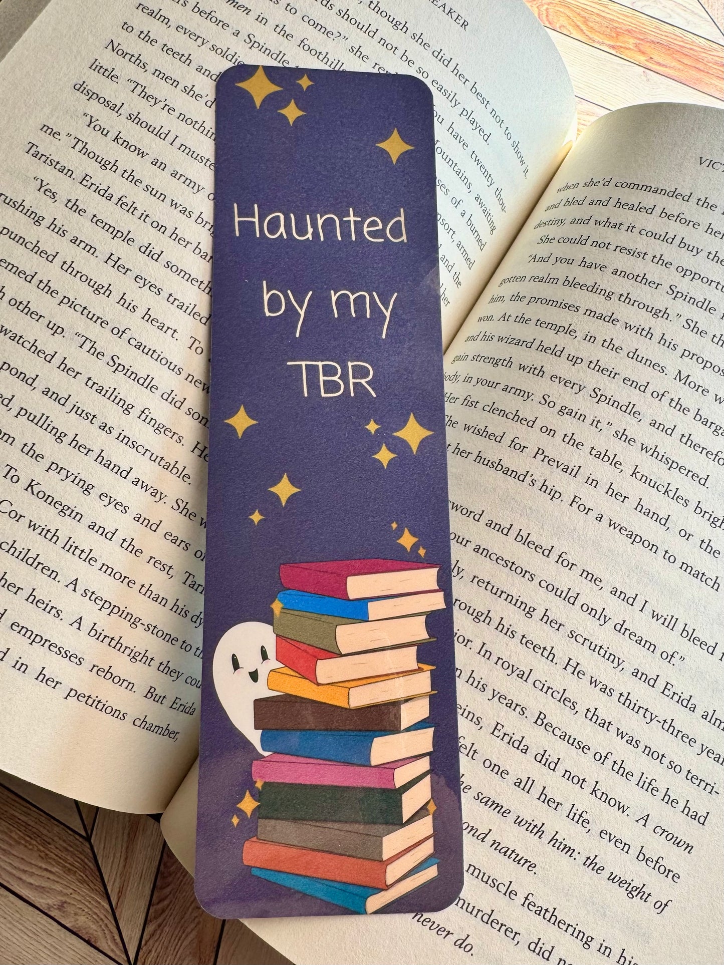 Haunted by my TBR Bookmark