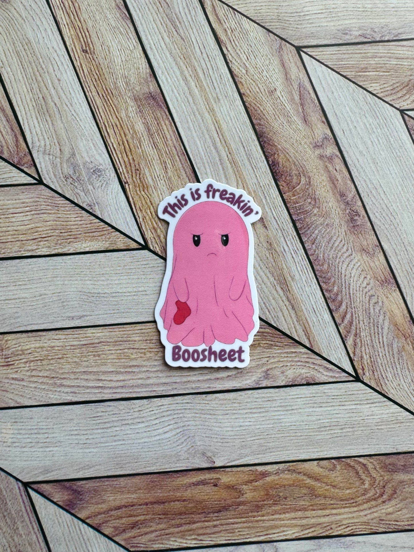 Mini Freakin Boosheet Sticker