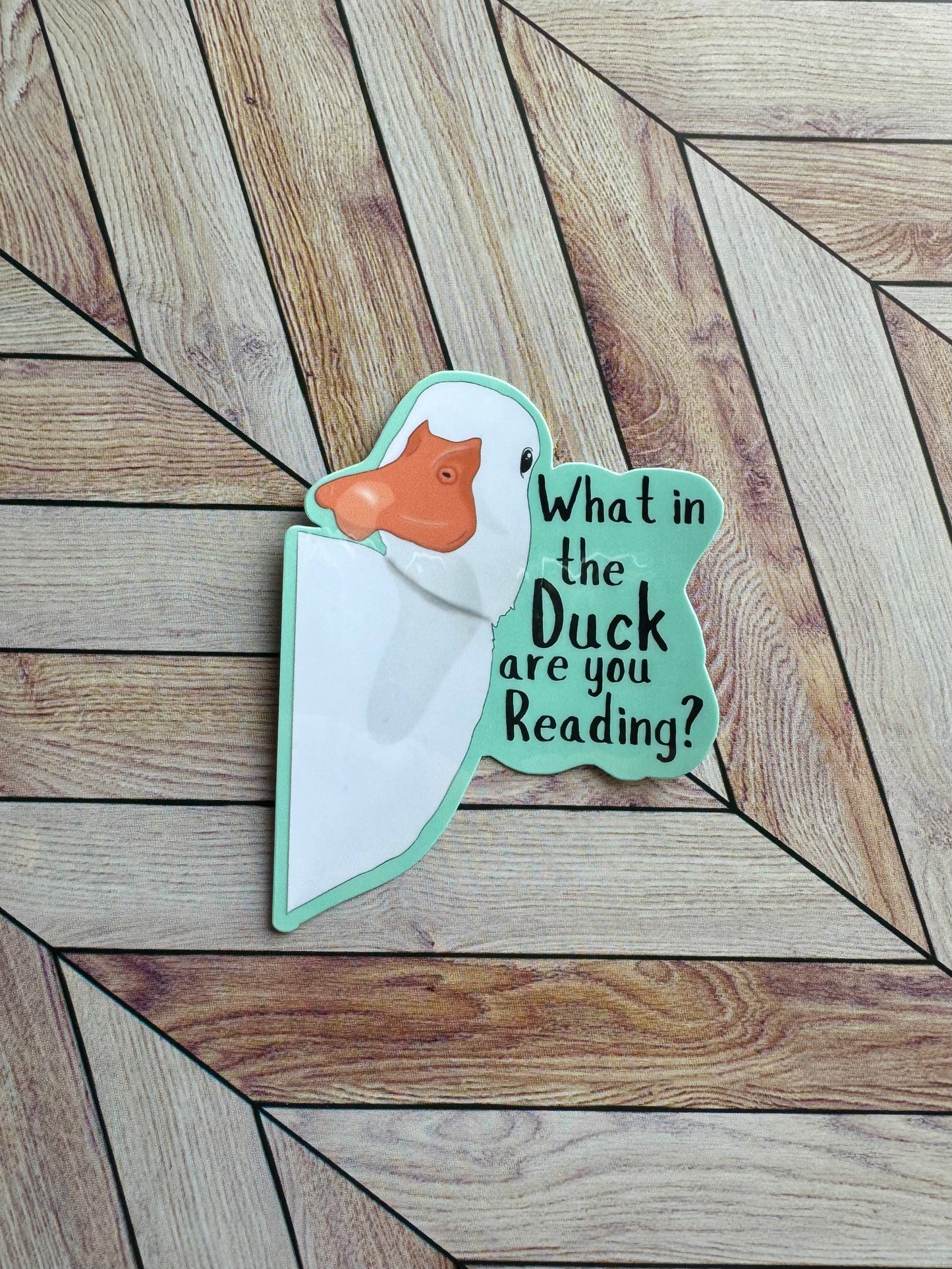 Ducking Reading Sticker