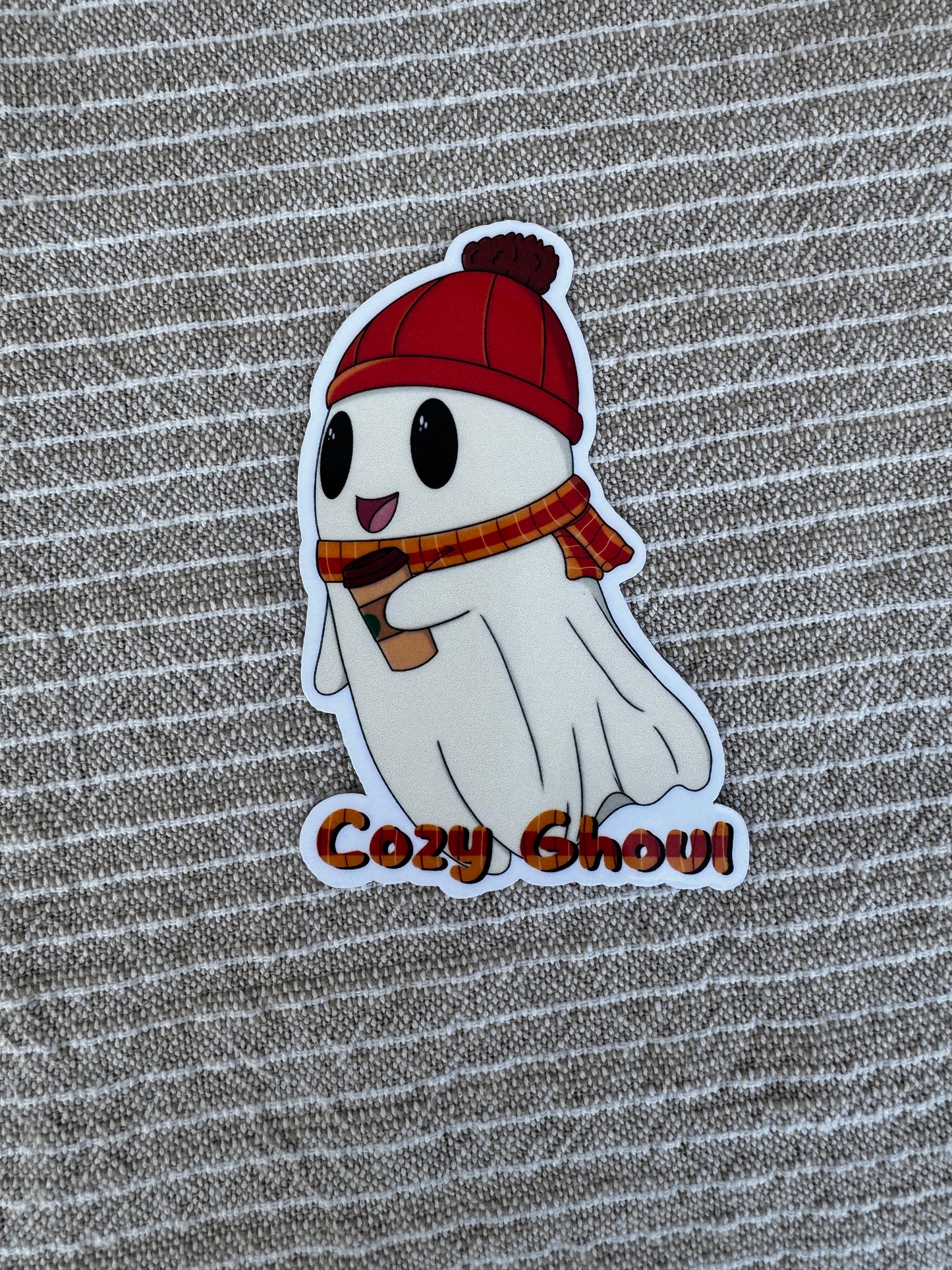 Cozy Ghoul Sticker