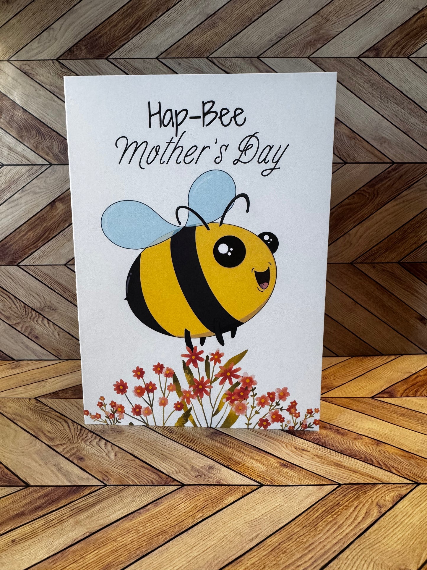 Hap-Bee Mother's Day Card