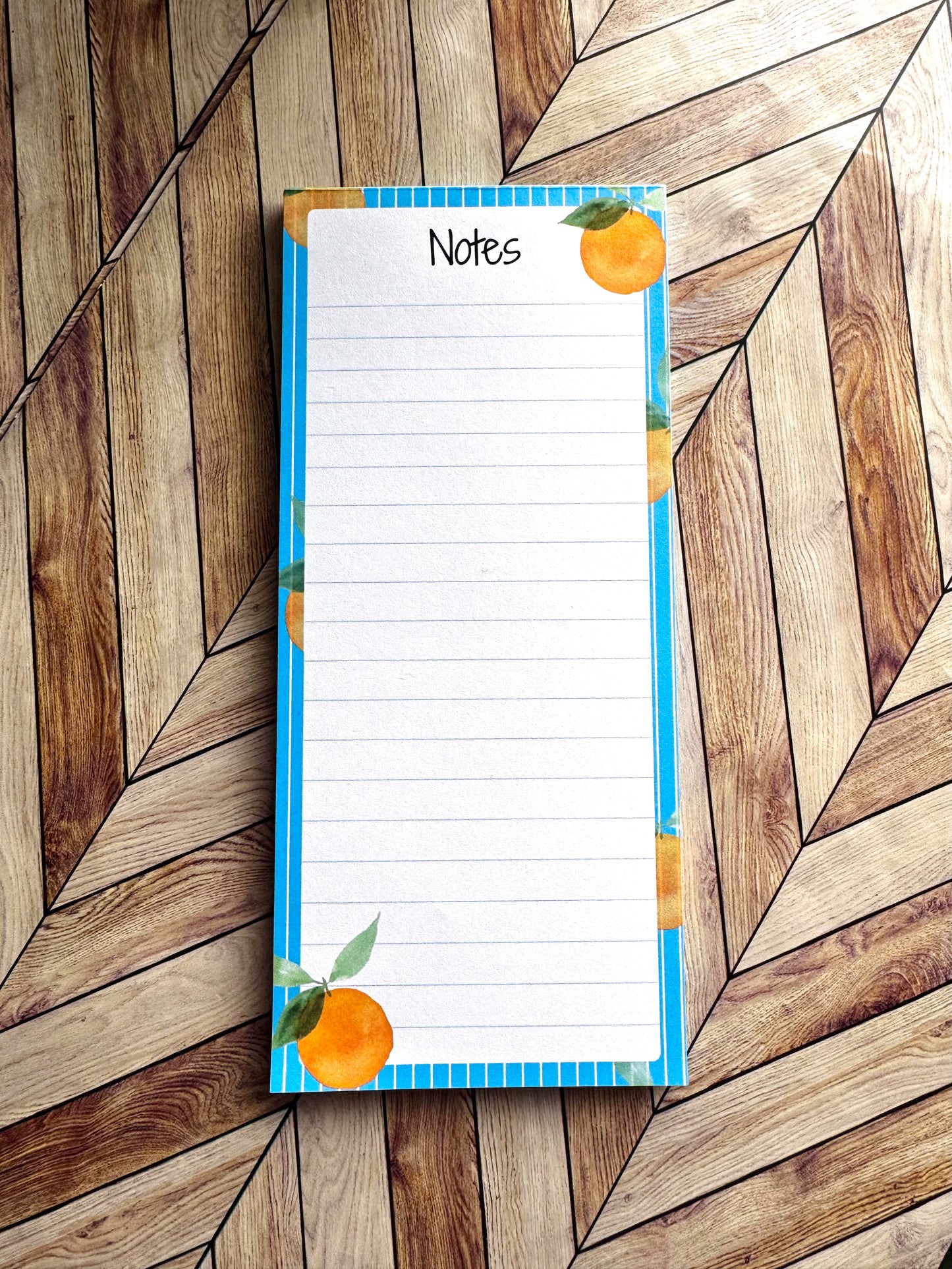 Orange Notepad