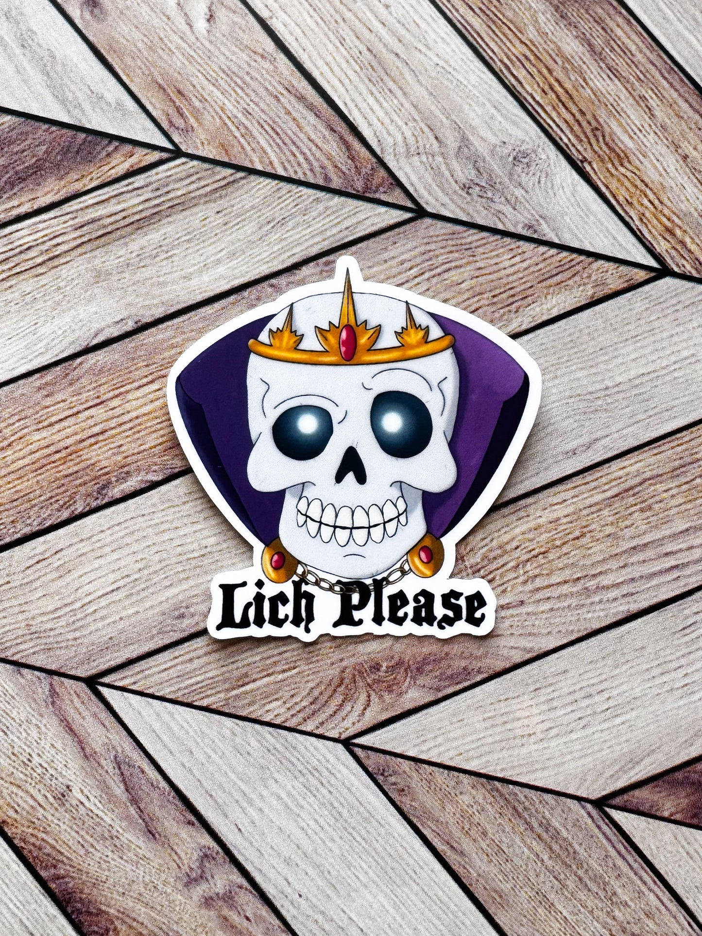 Lich Please Stcker