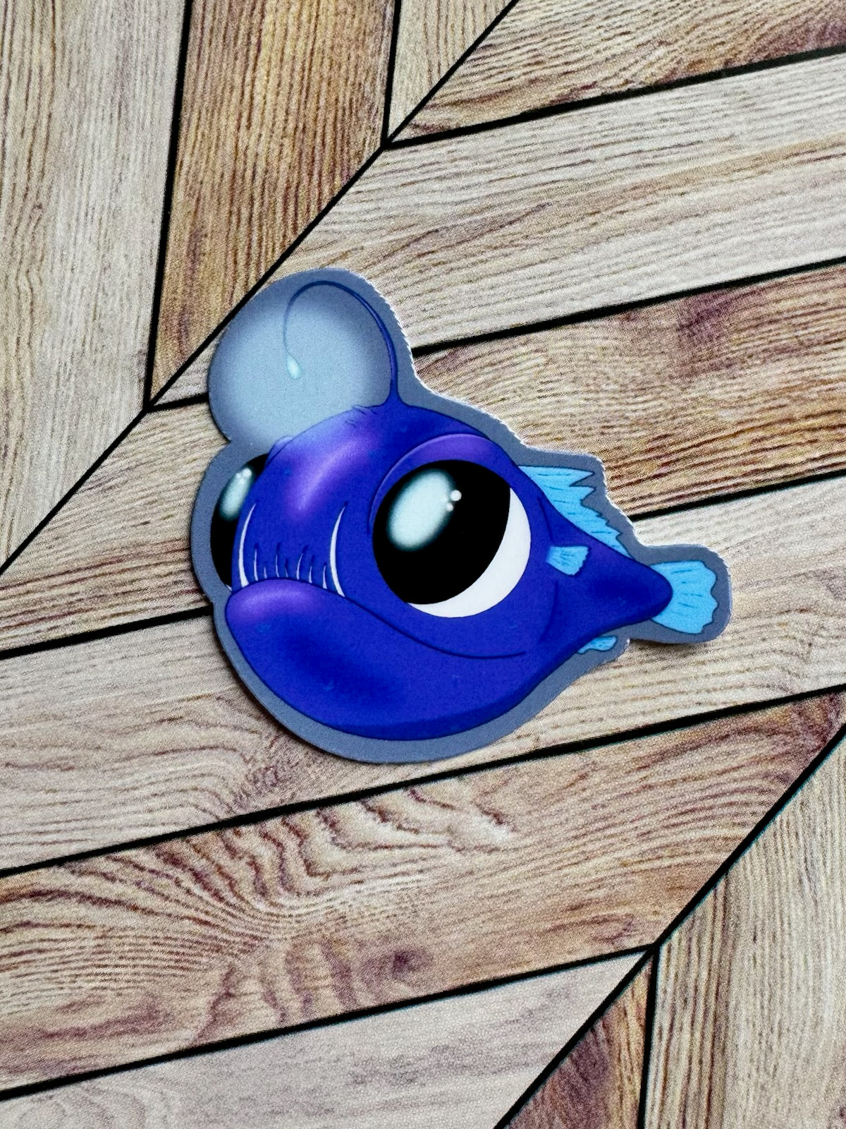 Mini Anglerfish Sticker