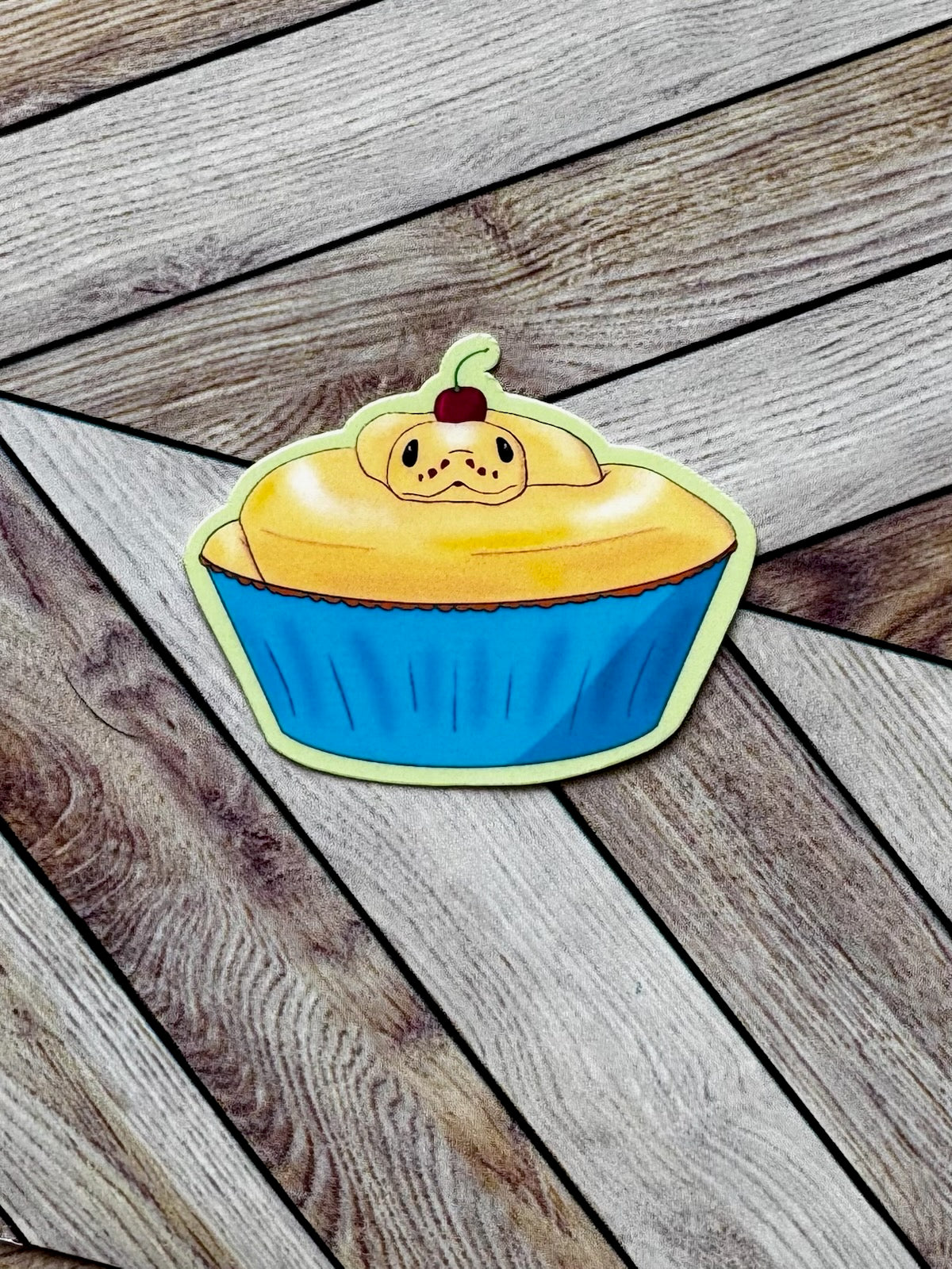 Mini Ball Pie-thon Sticker
