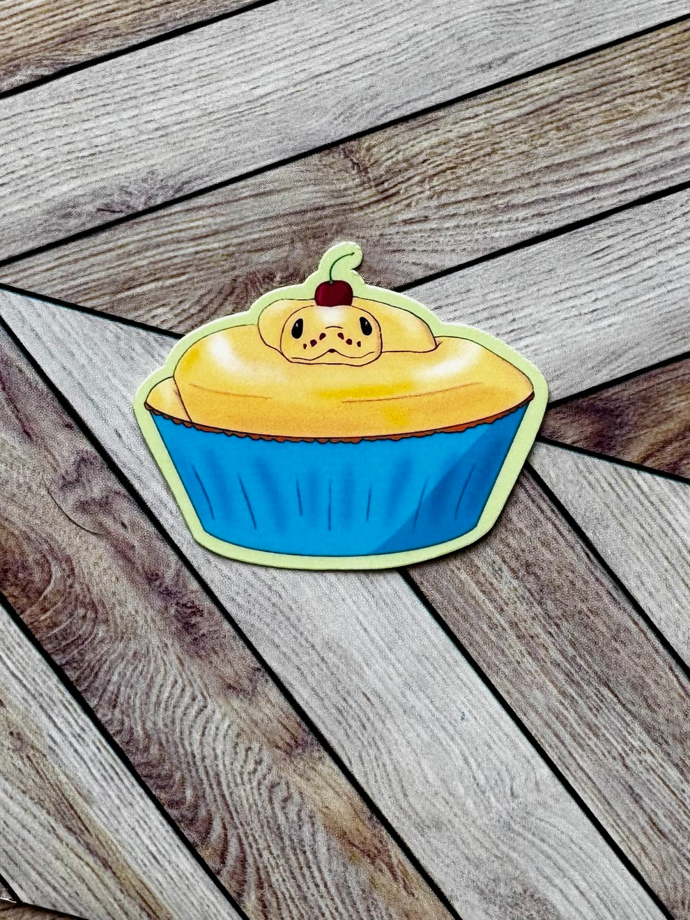 Ball Pie-thon Sticker