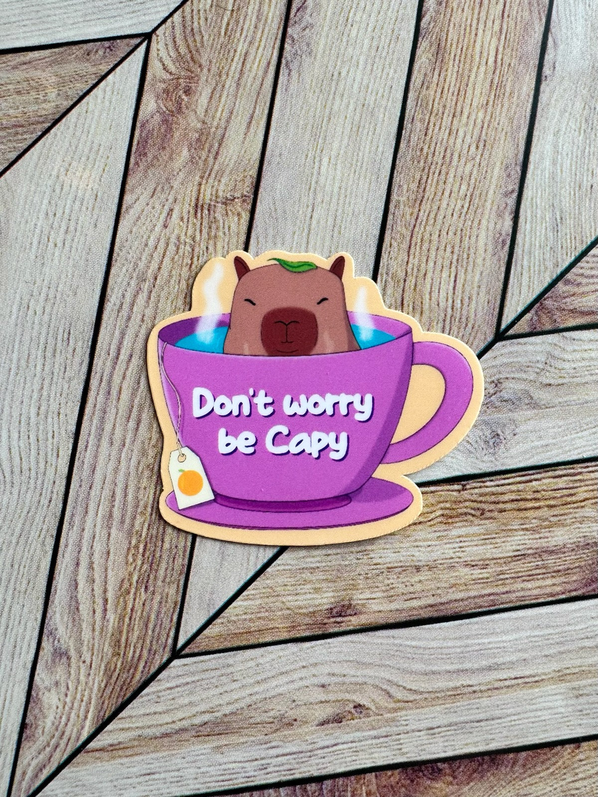 Mini Be Capy-bara Sticker