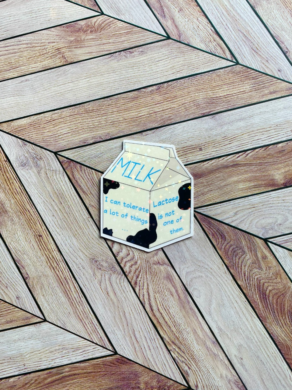 Mini Lactose Intolerant Sticker