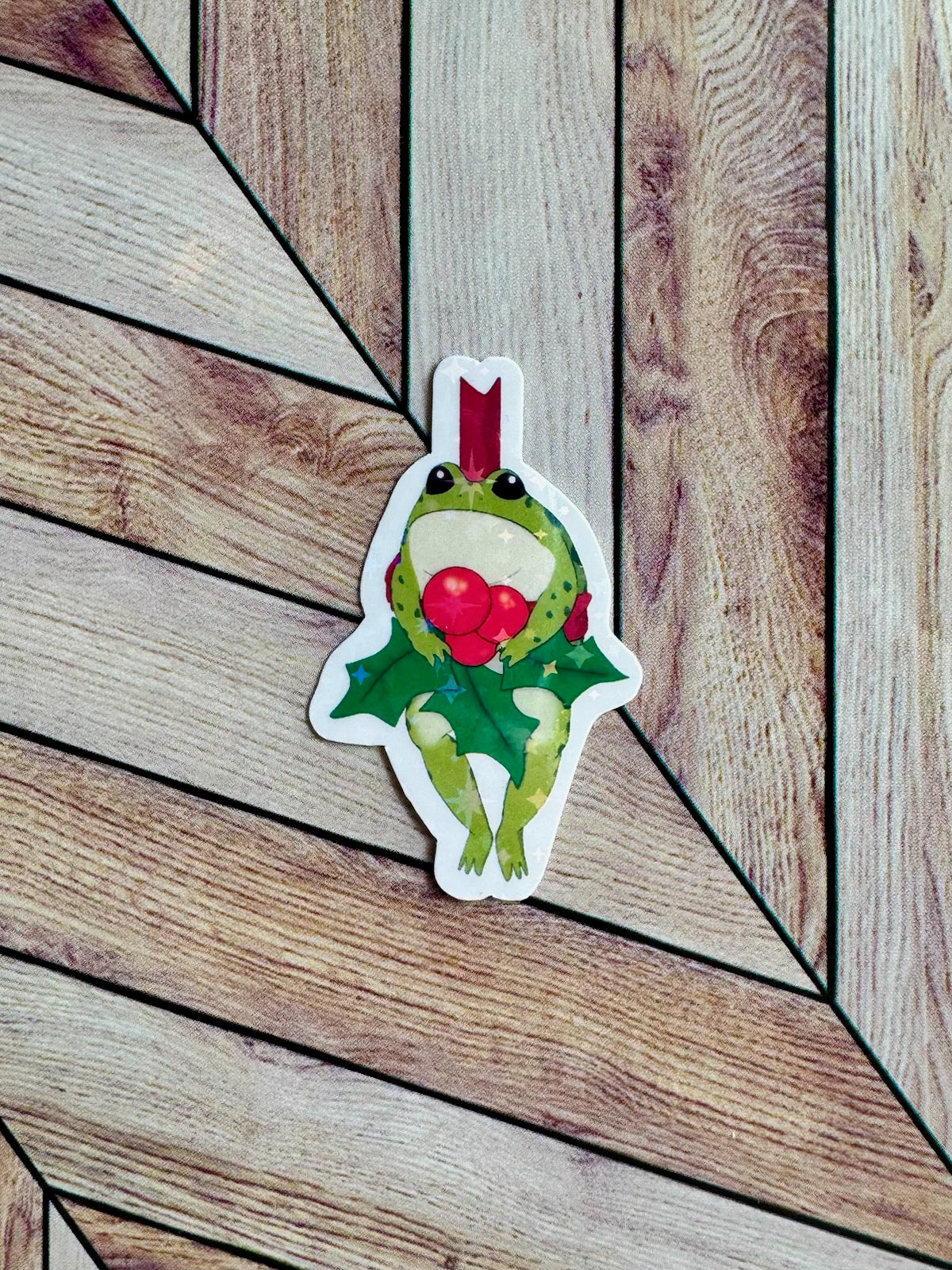 Mini MistleToad Sticker