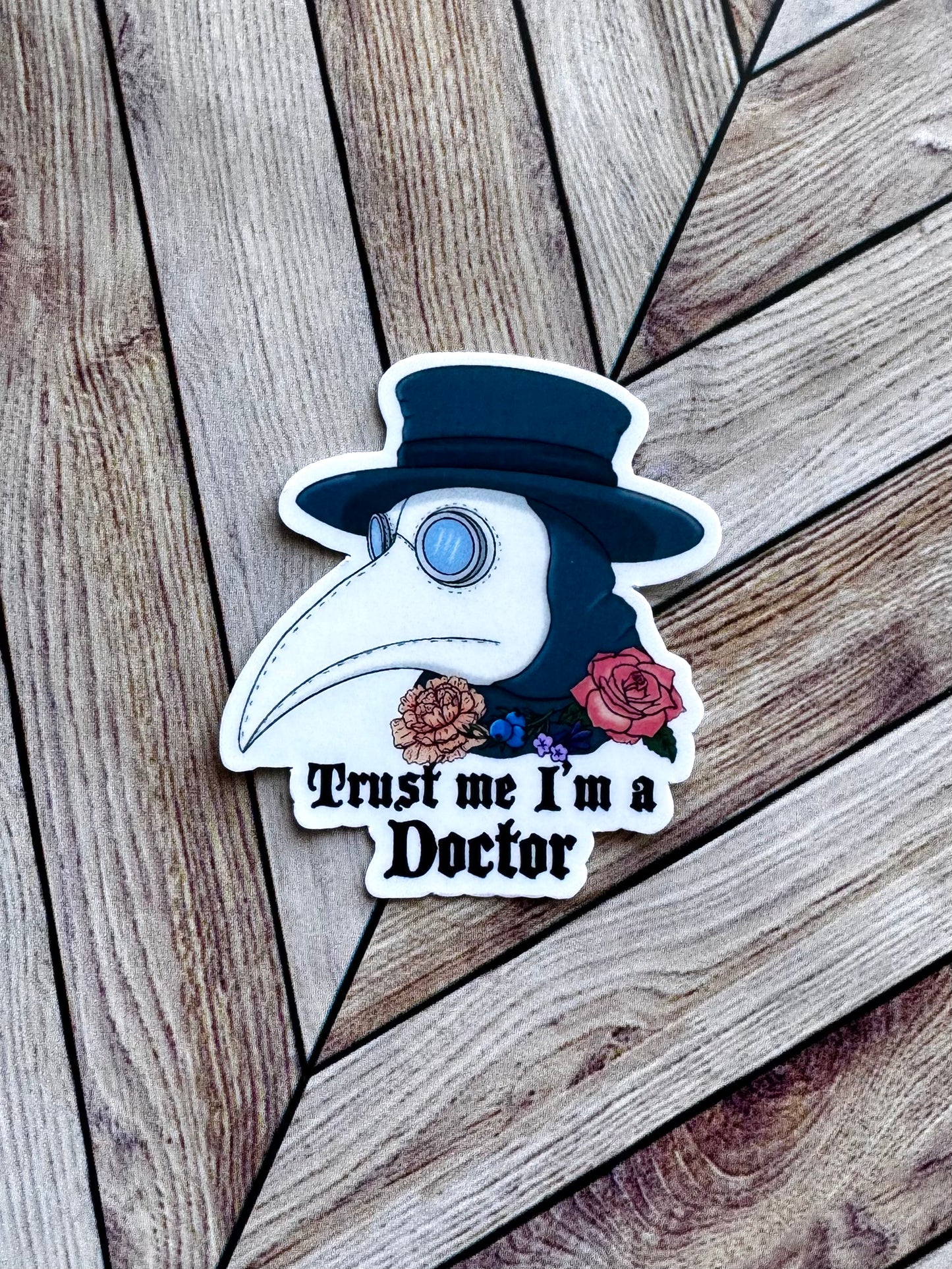 Plague Doctor Sticker