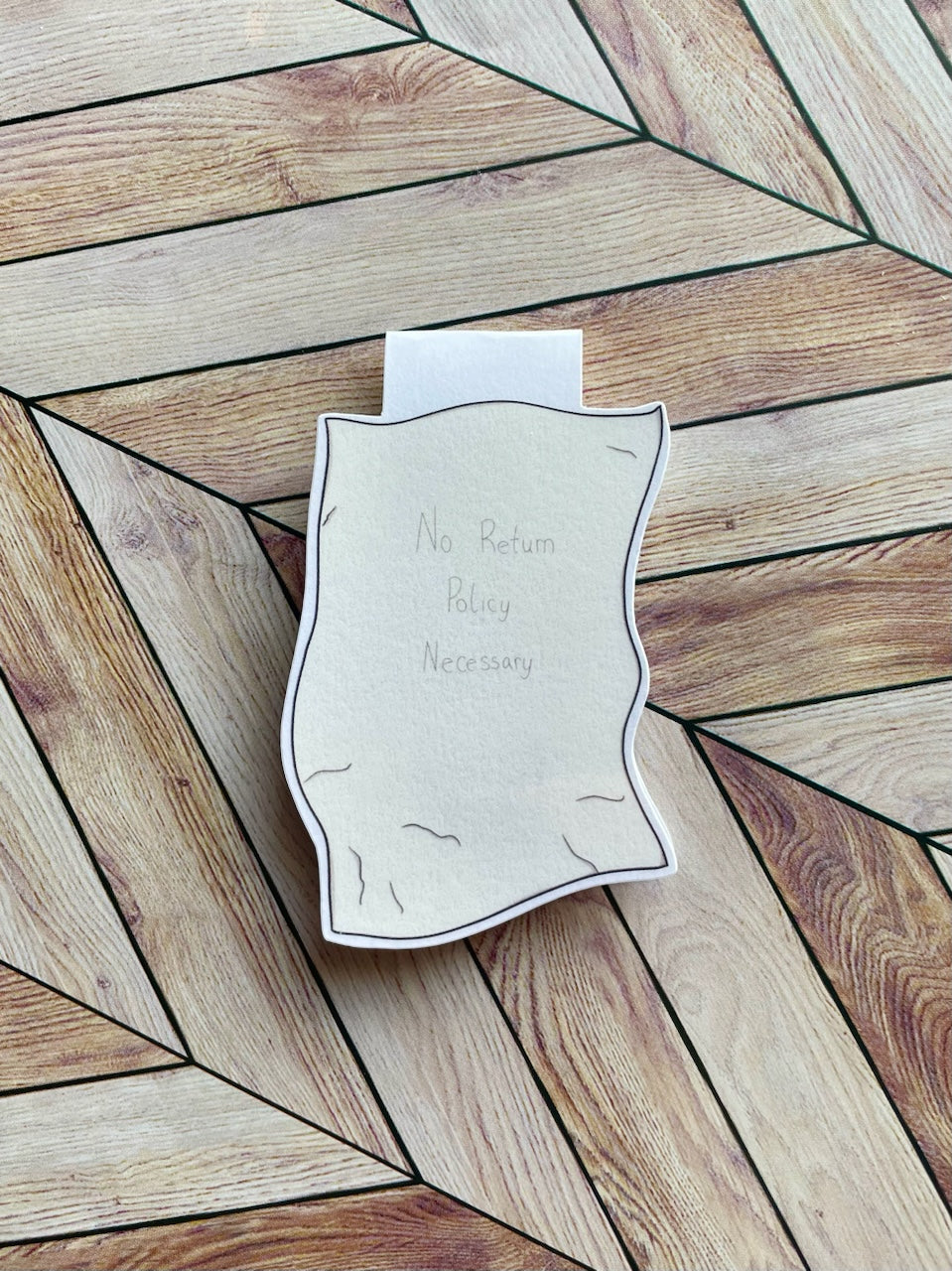 Book Receipt Magnetic Bookmark