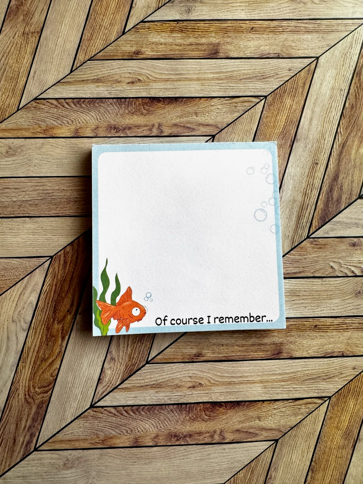 Mini Goldfish Brain Notepad