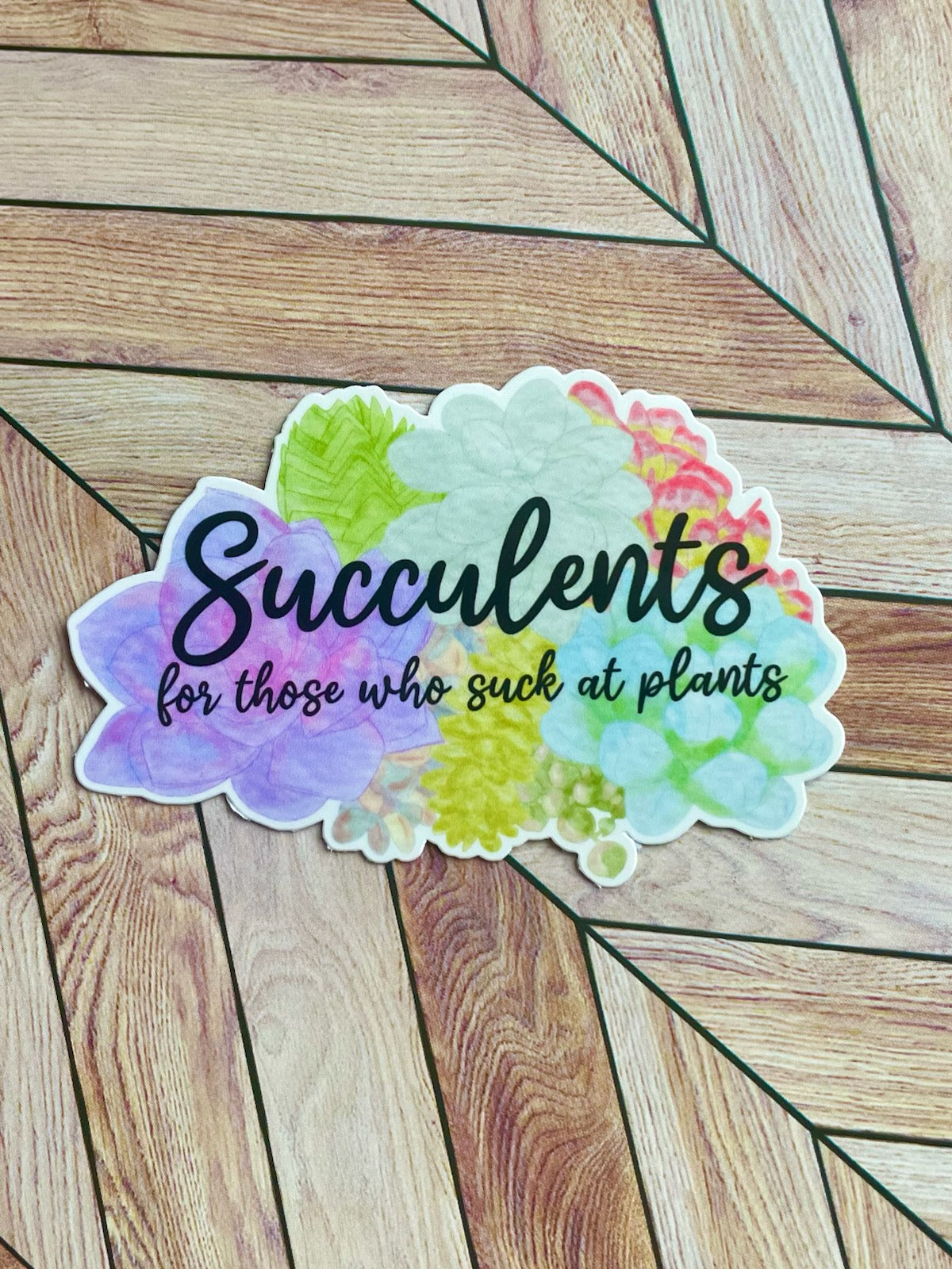 Succulents Sticker