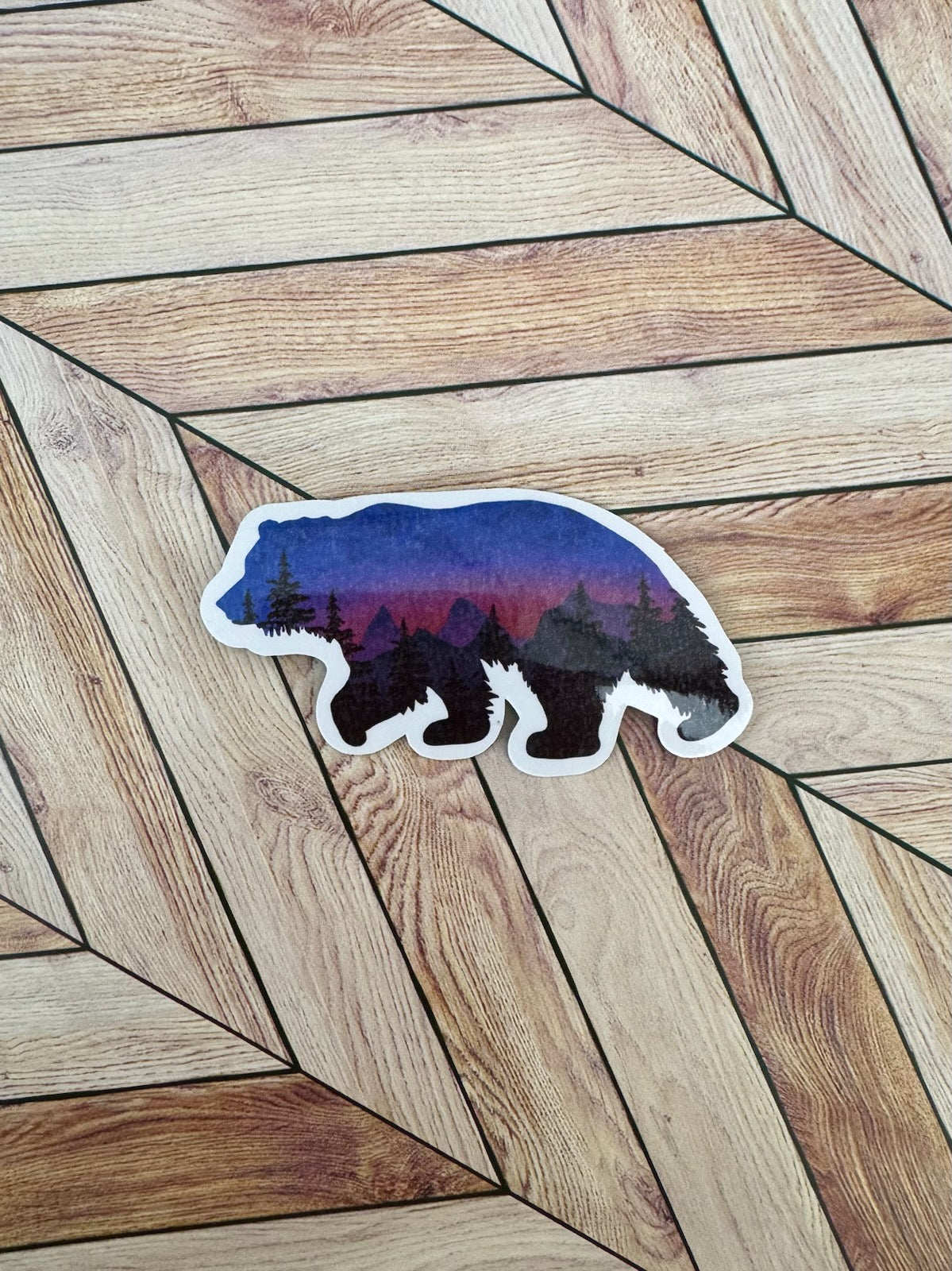 Watercolor Bear Magnet
