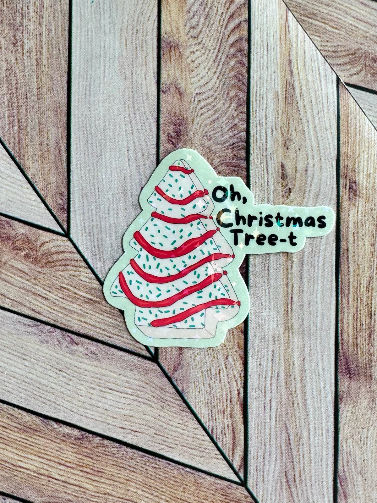 Mini Christmas Tree-t Sticker