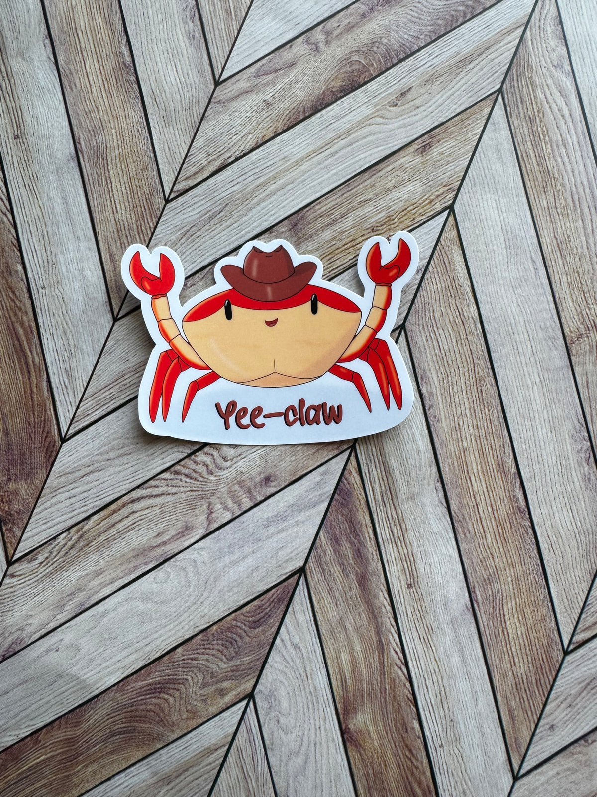 Yee-Claw Sticker