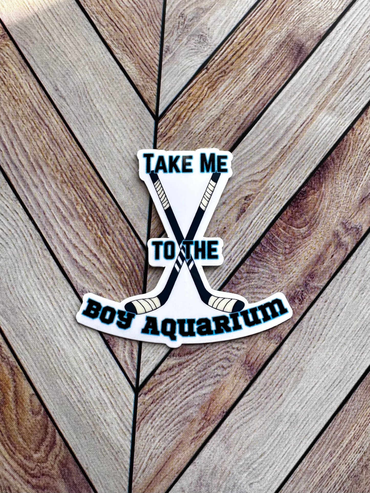 Boy Aquarium Sticker