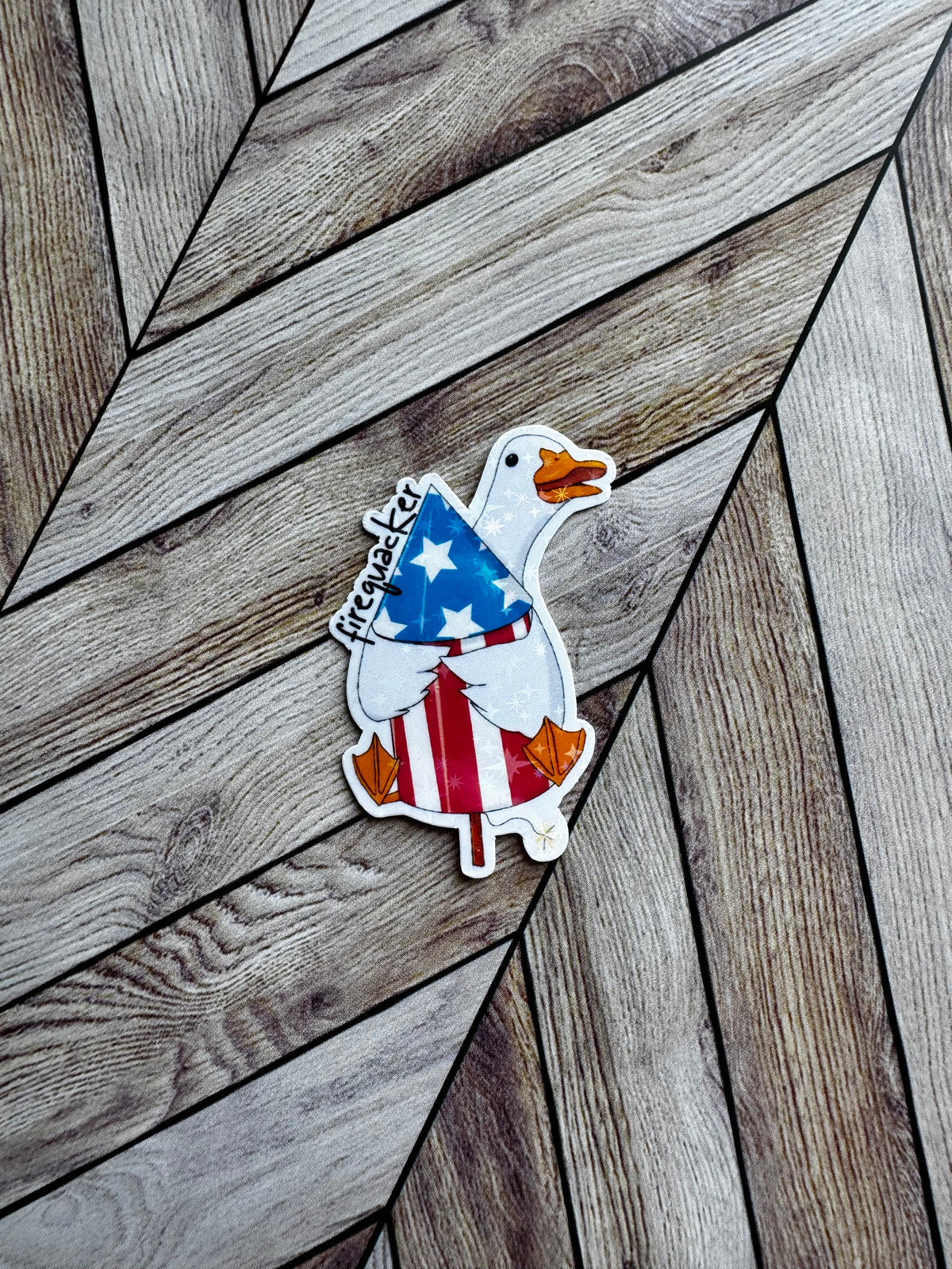 Firequacker Sticker