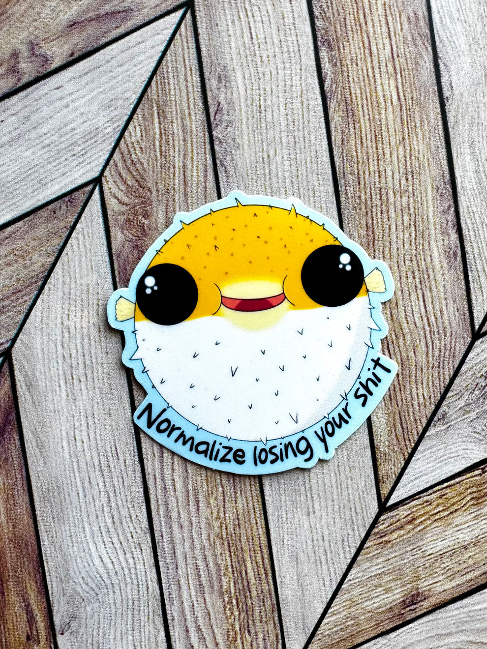 Pufferfish sticker