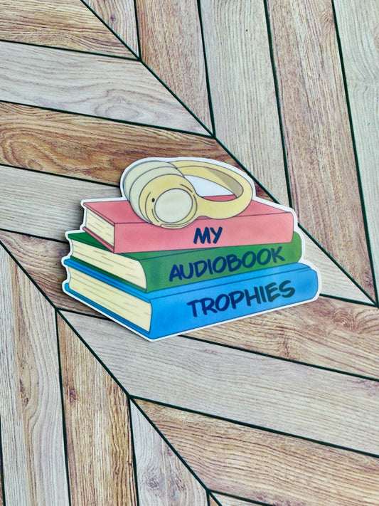 Audiobook Trophies Sticker