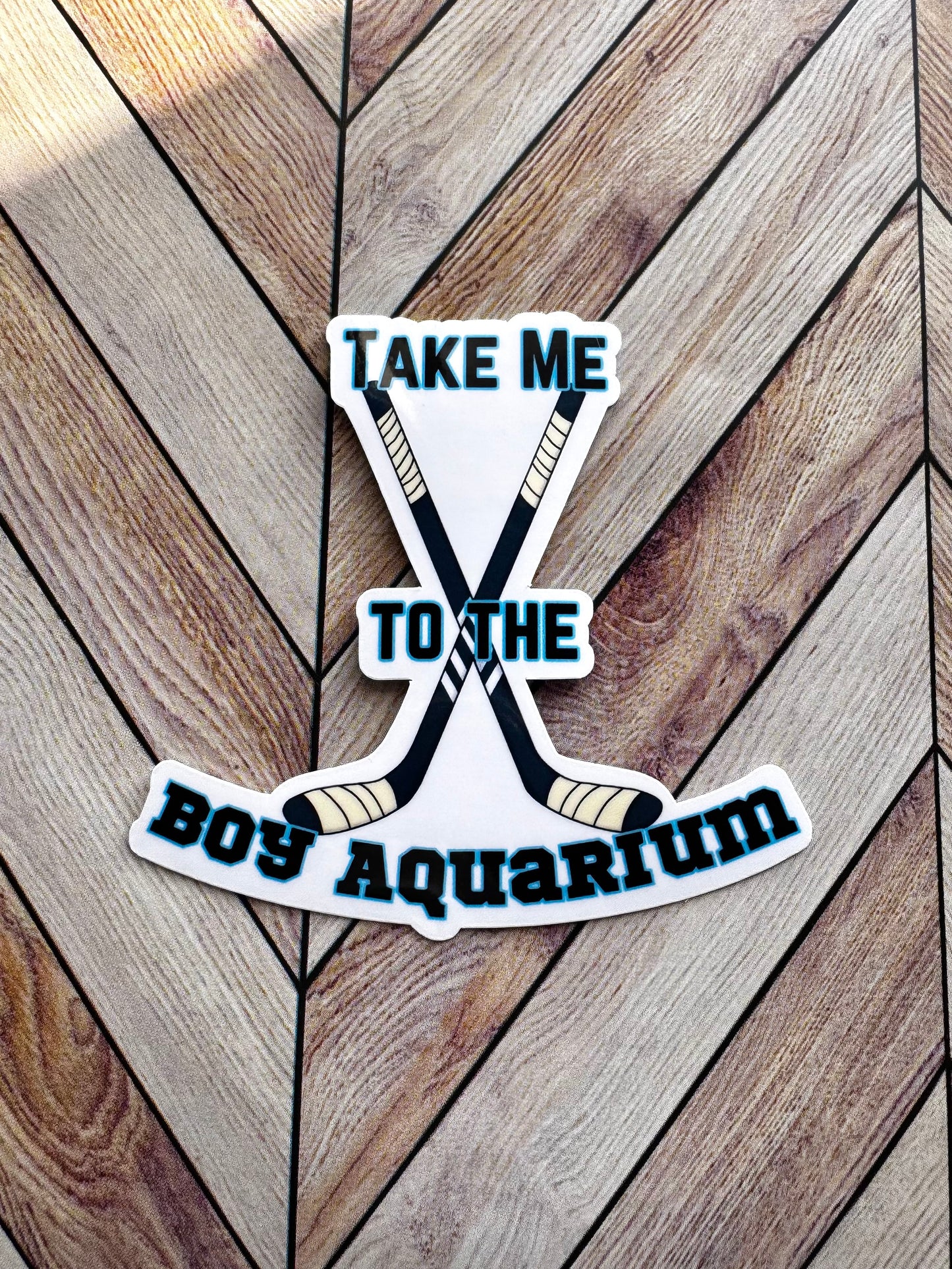 Boy Aquarium Sticker