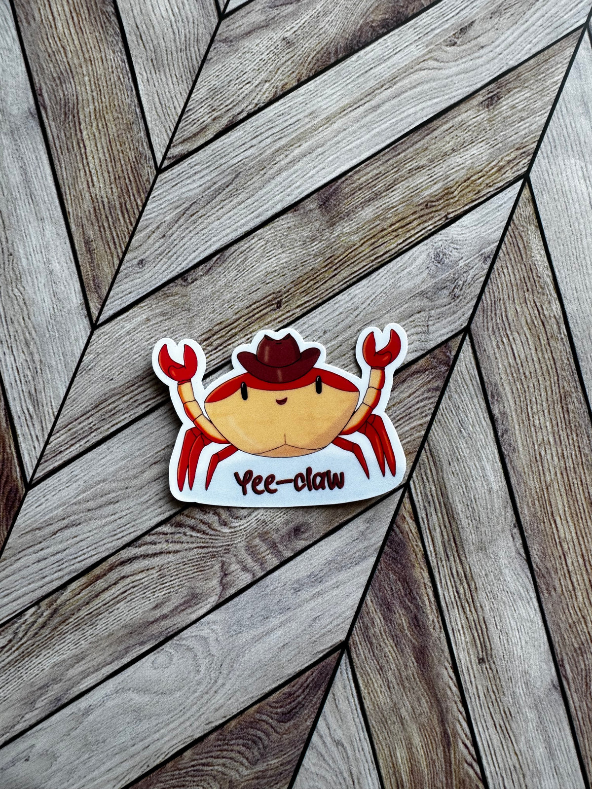 Yee-Claw Sticker