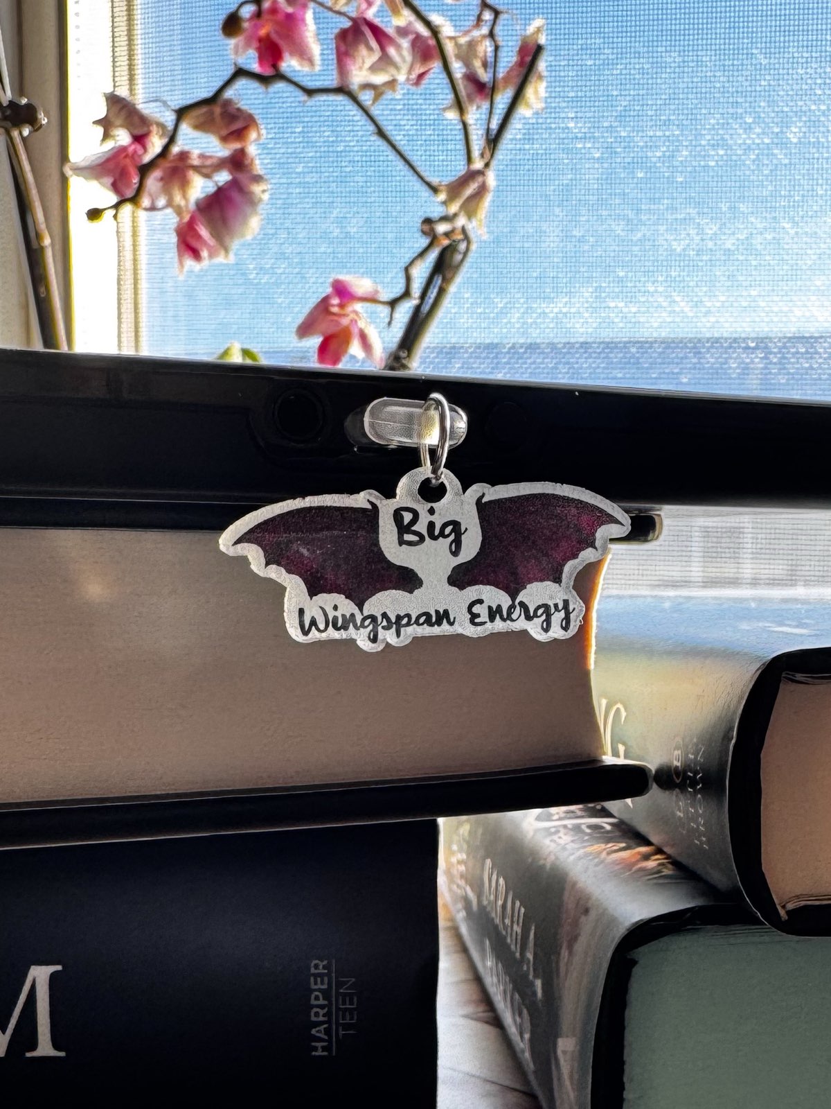 Big Wingspan Energy Kindle/Phone Charm
