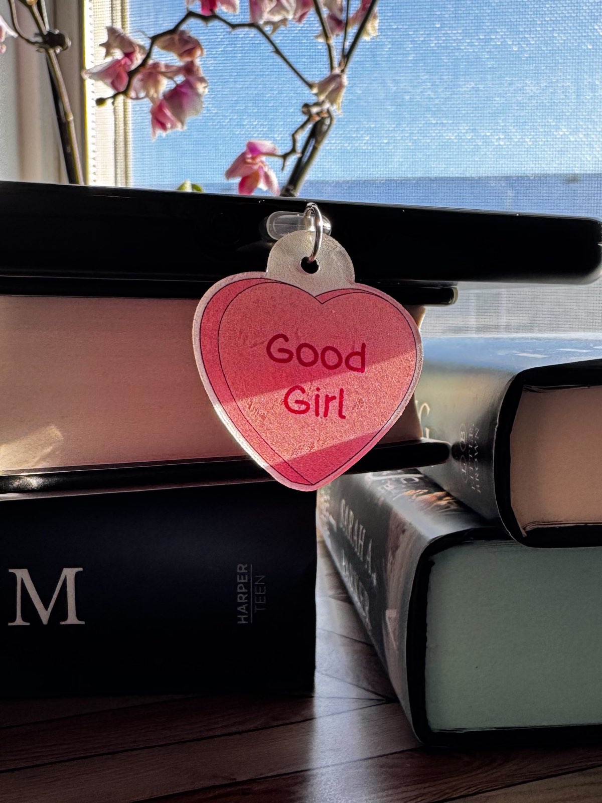 Good Girl Candy Heart Kindle/Phone Charm