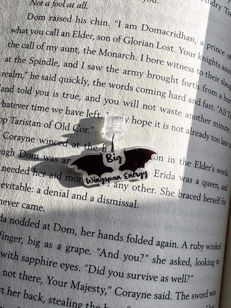 Big Wingspan Energy Kindle/Phone Charm