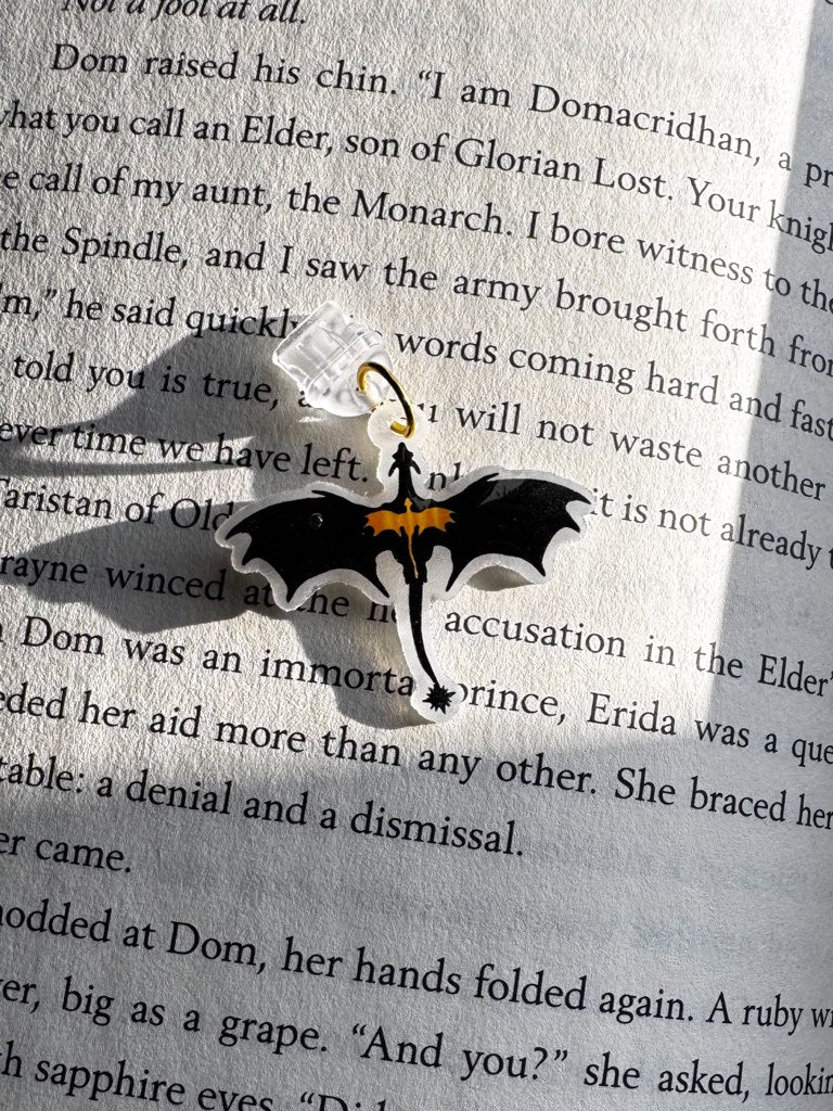 Violet's Dragons Kindle/Phone Charm