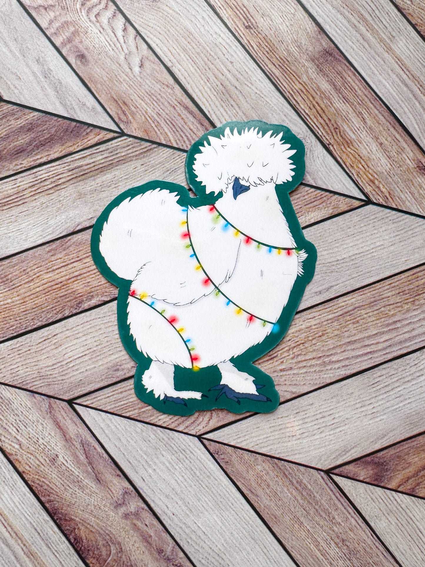 Merry Chickmas Sticker