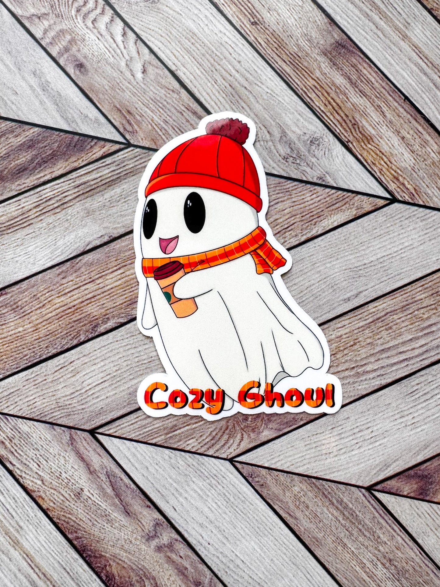 Cozy Ghoul Sticker