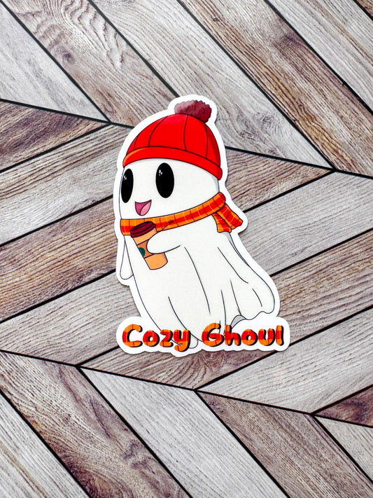 Cozy Ghoul Sticker