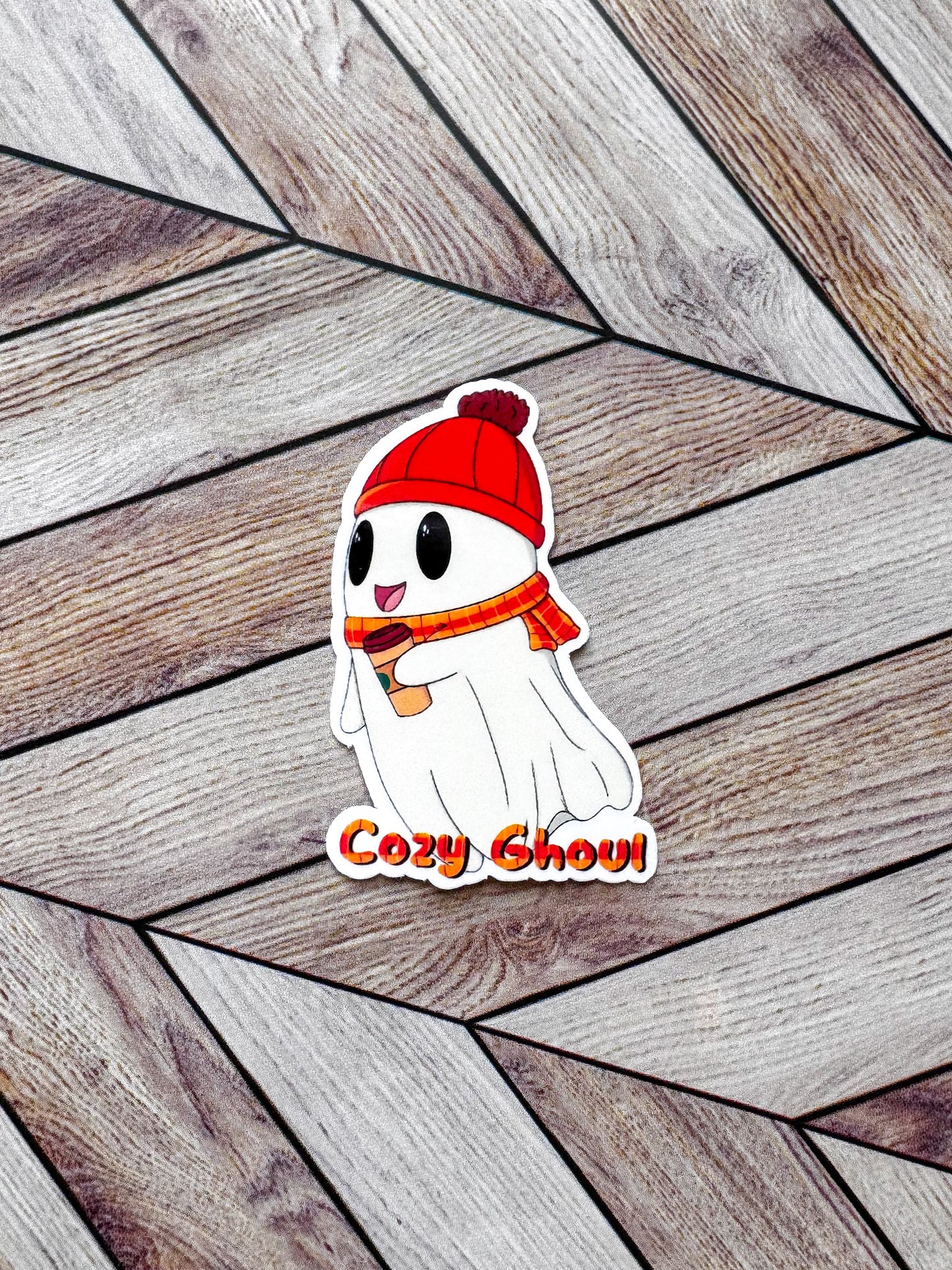 Cozy Ghoul Sticker