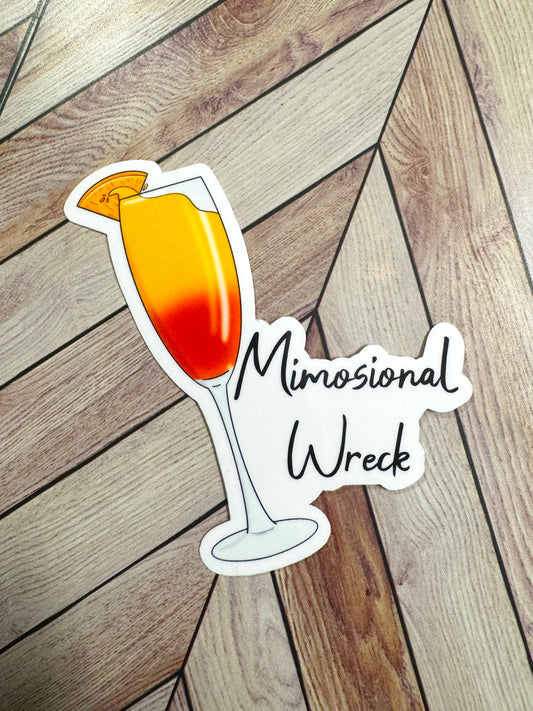 Mimosional Wreck Sticker
