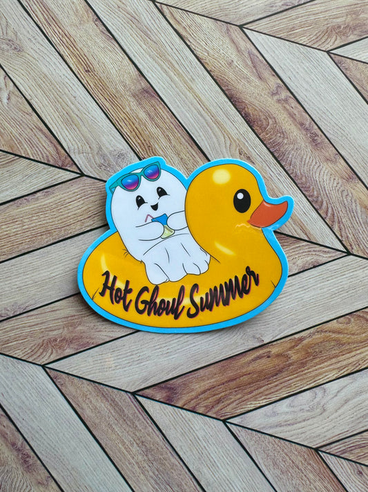 Hot Ghoul Summer Sticker