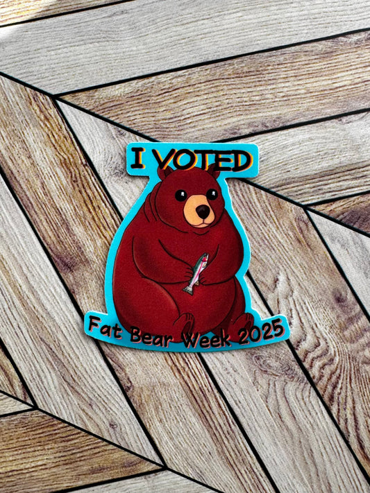 Fat Bear Week 25 Sticker