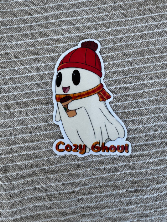 Cozy Ghoul Sticker