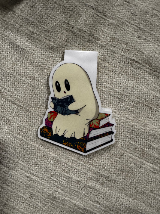 Reading Ghost Magnetic Bookmark