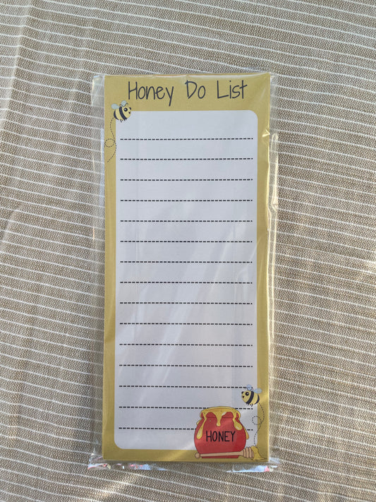 Honey Do List Notepad