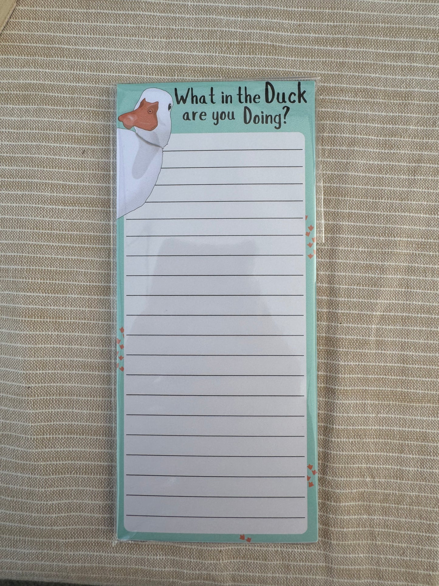 Sassy Duck Notepad